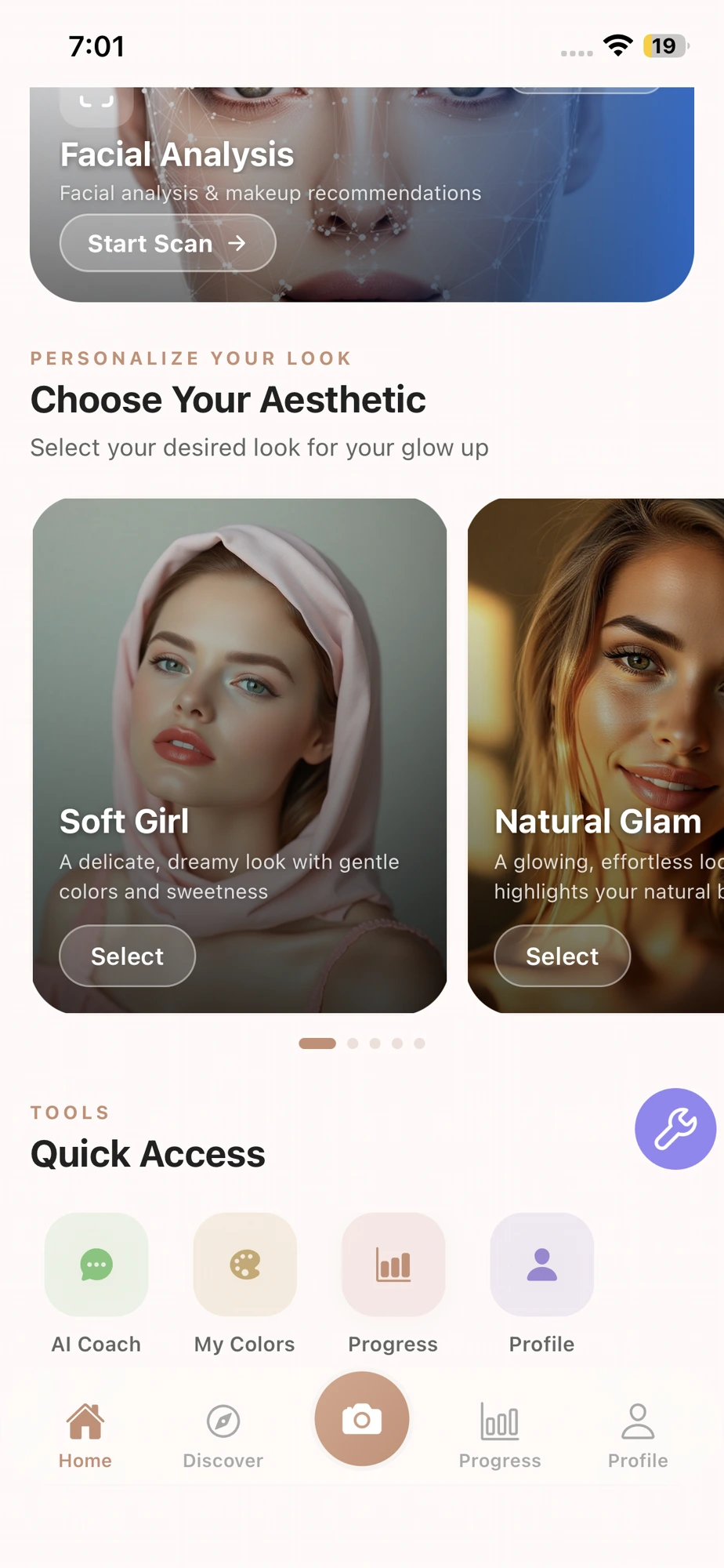Choose your aesthetic